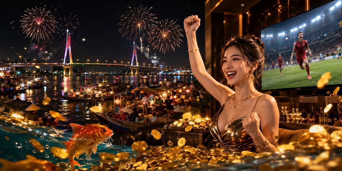 Không khí lễ hội casino và cá cược sôi động tại Cần Thơ về đêm