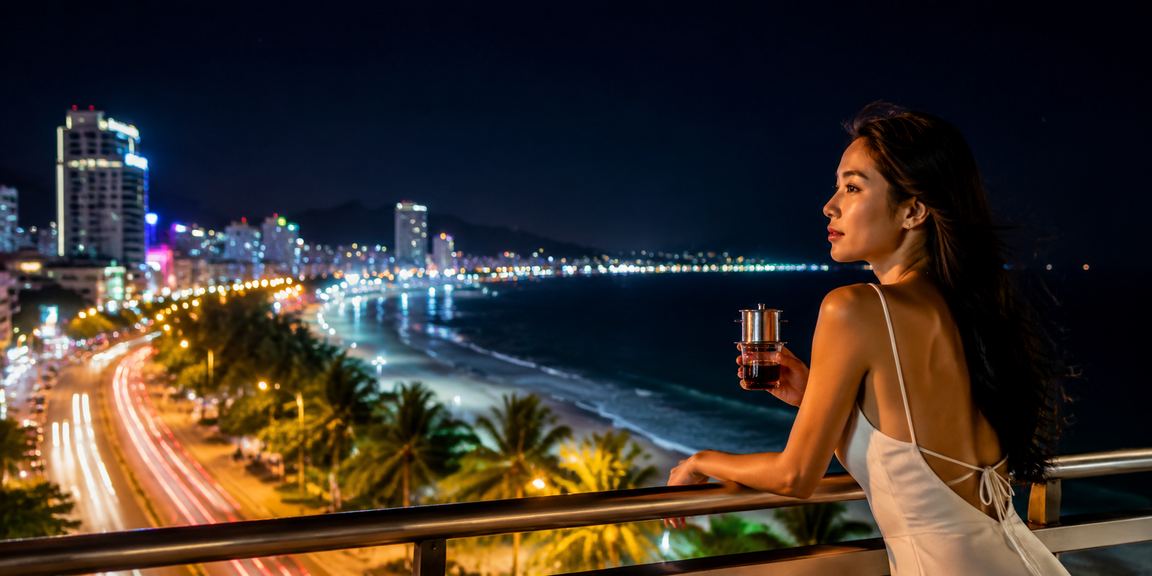 Người dùng Nha Trang theo dõi cá cược bóng đá bên tách cà phê buổi sáng