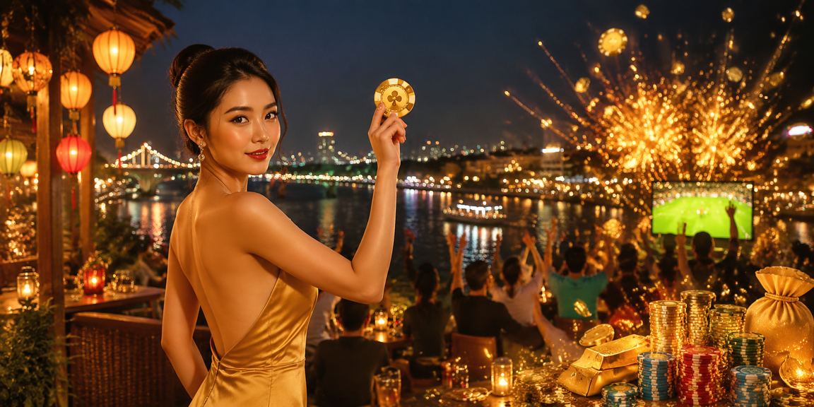 Không gian casino trực tuyến Việt Nam với giao diện phân tích thống kê hiện đại